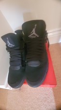 Size 9 - Jordan 4 Retro Mid Black Cat price is negotiable 