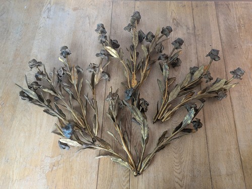 Antique bronze candlesticks - antique,