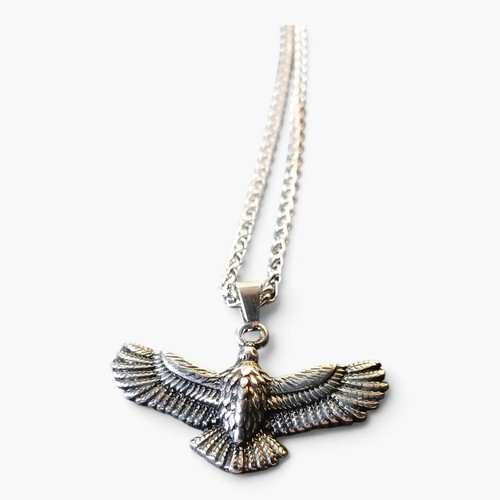 Viking eagle pendant - viking, necklace