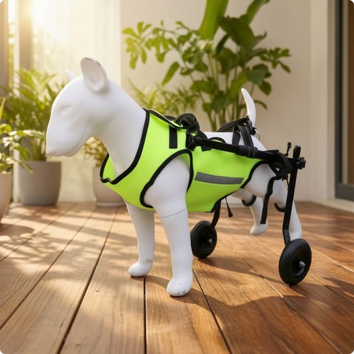 Dog wheelchair with back - dog,