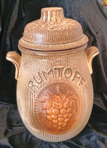 Vintage rumtopf preserving - vintage,