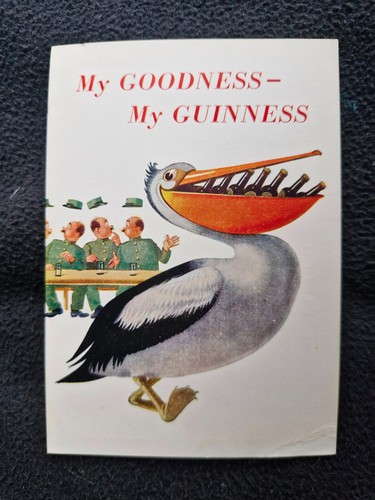 Guinness postcard toucan my - guinness,