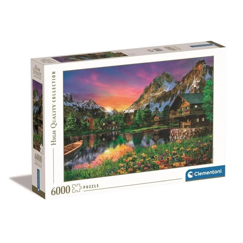 Puzzle 6000 alpine lake - 6000,