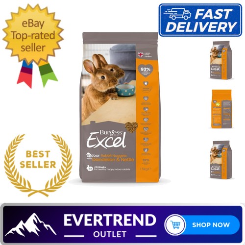 Excel indoor rabbit nuggets - rabbit,