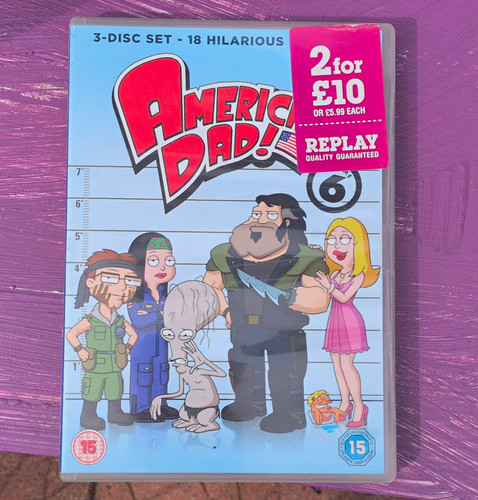 American dad volume dvd - volume, 6