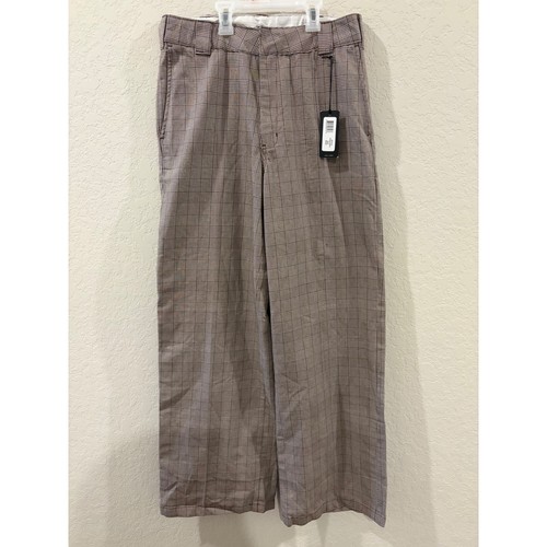 Dickies brown glen plaid wide - dickies,