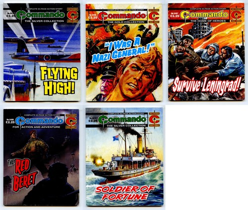 Commando comics issue bundle - 5,