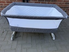 Babylo Grey Co-Sleeping Crib
