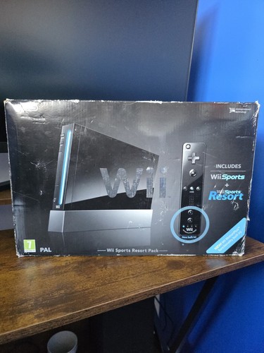 Nintendo wii black boxed - wii,