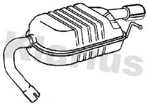 Klarius fe1543w muffler - klarius,