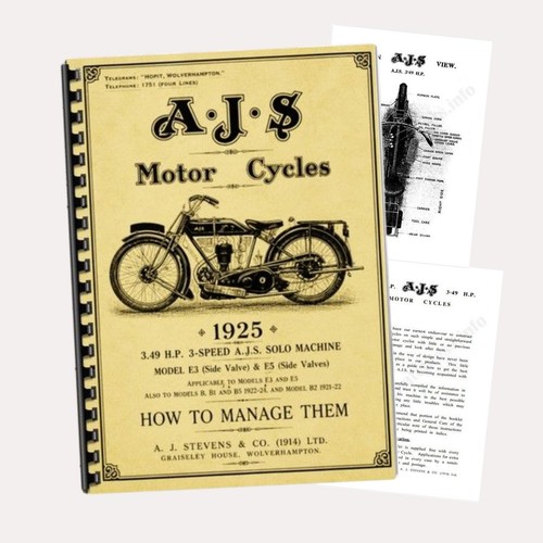 1925 ajs hp - ajs,