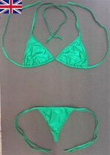 Metallic Green G-String BIKINI