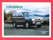 Ford Car Postcard - Maverick - Rebadged Nissan Mistral Terrano - c.2002