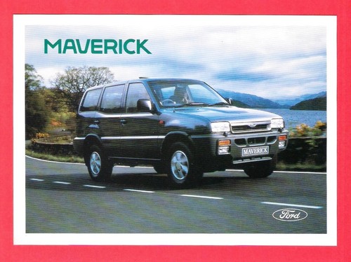Ford car postcard maverick - ford,