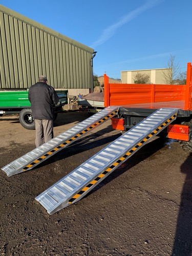 Aluminium loading ramps - ramps, ton