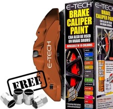COPPER Brake Caliper Paint Kit E-TECH For Car Bike Engine Bay Block Cover+CP