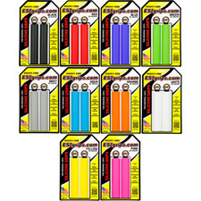 ESI Racer's Edge Silicone Push On Grips MTB Mountain Bike XC Lightweight 50g New