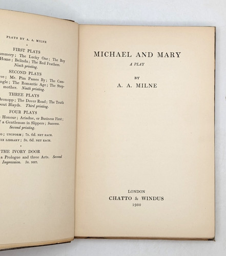 Michael and mary play - play, by