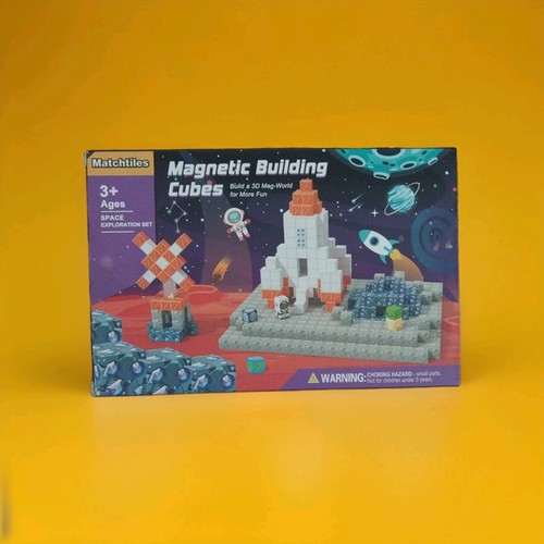 Magnetic building cubes space - magnetic,