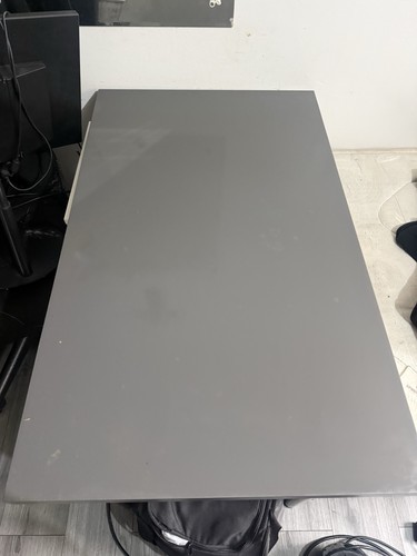 Ikea linnomon grey desk - grey,