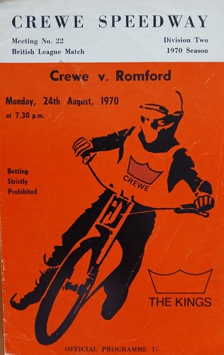 Crewe romford speedway - romford,