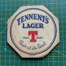 Pre War Tennents Beer Mat - Cat no 7 - 1939