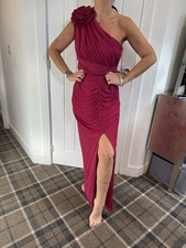 LIPSY DRESS SIZE 10 RASPBERRY