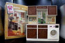 Vtg 1980s PEDIGREE SINDY Washing Machine Unit PLAYSET Working Boxed 13" - L02