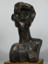 Mid C Cubist Abstract Bust