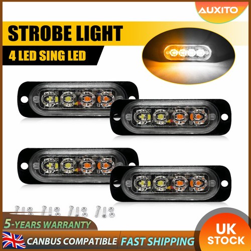4led 12w amber white - 12w, amber&white