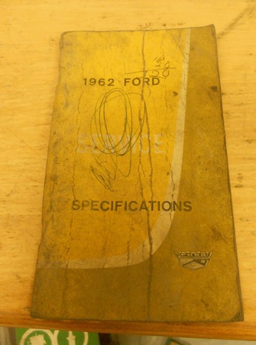 1962 ford service - 1962,