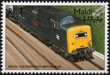British Railways (BR) English Electric Class 55 DELTIC Diesel Train Stamp #1