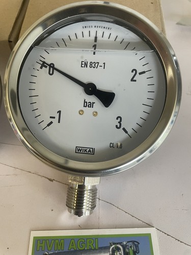 Wika vacuum pressure gauge - wika,