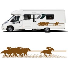Horse Racing Sticker Vinyl