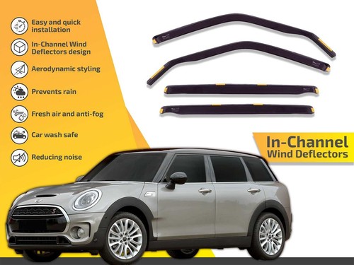 Wind deflectors channel - deflectors, in