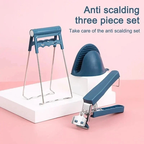 Silicone tongs air fryer clip - silicone,