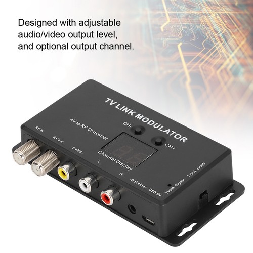 Uhf modulator rf - av,