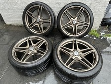 Genuine Mercedes C-Class C63 S AMG 19” ALLOY WHEELS