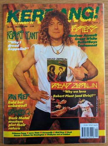 Robert plant kerrang issue - robert, kerrang!