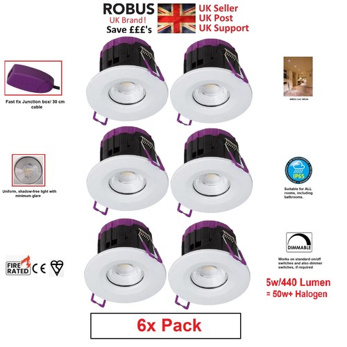 Robus ip65 led - 5w, downlight