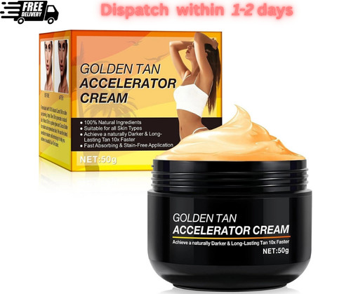 Golden tanning accelerator - golden,