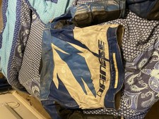 Bike Leathers 2 piece Dianese.  Gixer colours.  