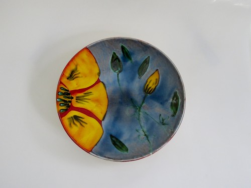 Poole pottery delphis charger - pottery,