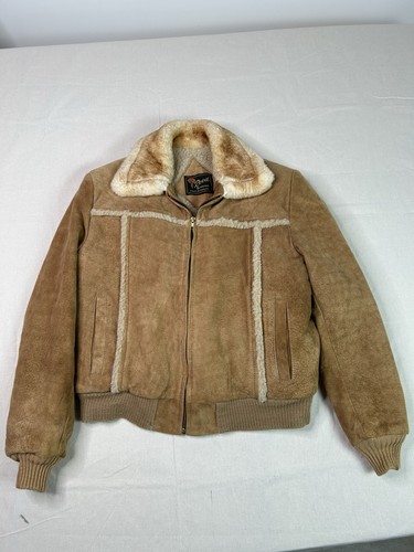 Vintage 70s reeds shearling - vintage,