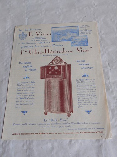 Vintage radio catalogue - vintage,