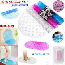 Anti Non Slip Bath Mat Large Shower Mat Bathtub Anti-Mold Rubber Strong Suction