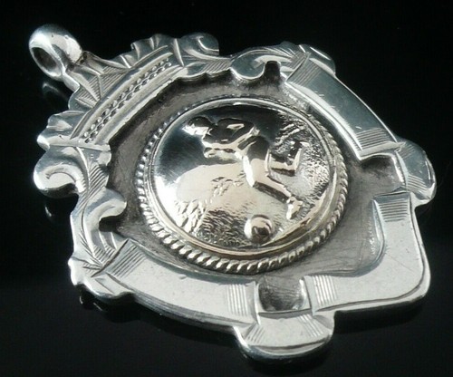 Sterling silver pocket watch - sterling,