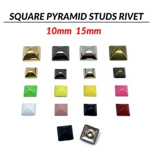10mm-15mm Square Pyramid Studs