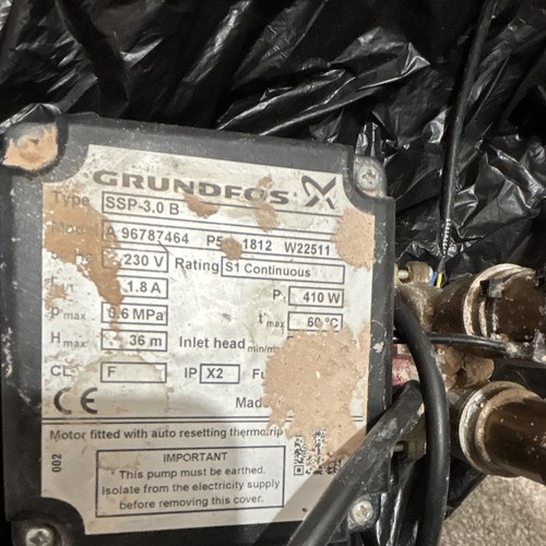 Grundfos ssp b - b, twin