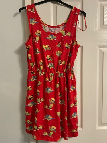 Red herring bird dress 100 - bird, 100%